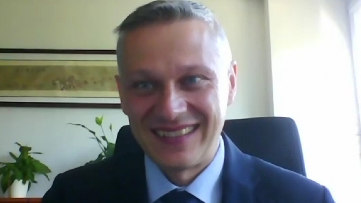 prof. Mariusz Majdański, fot. print screen